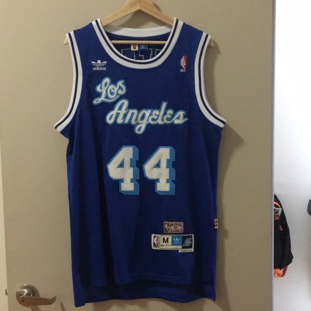 Hardwood Classics Retro Jerry West Lakers Jersey